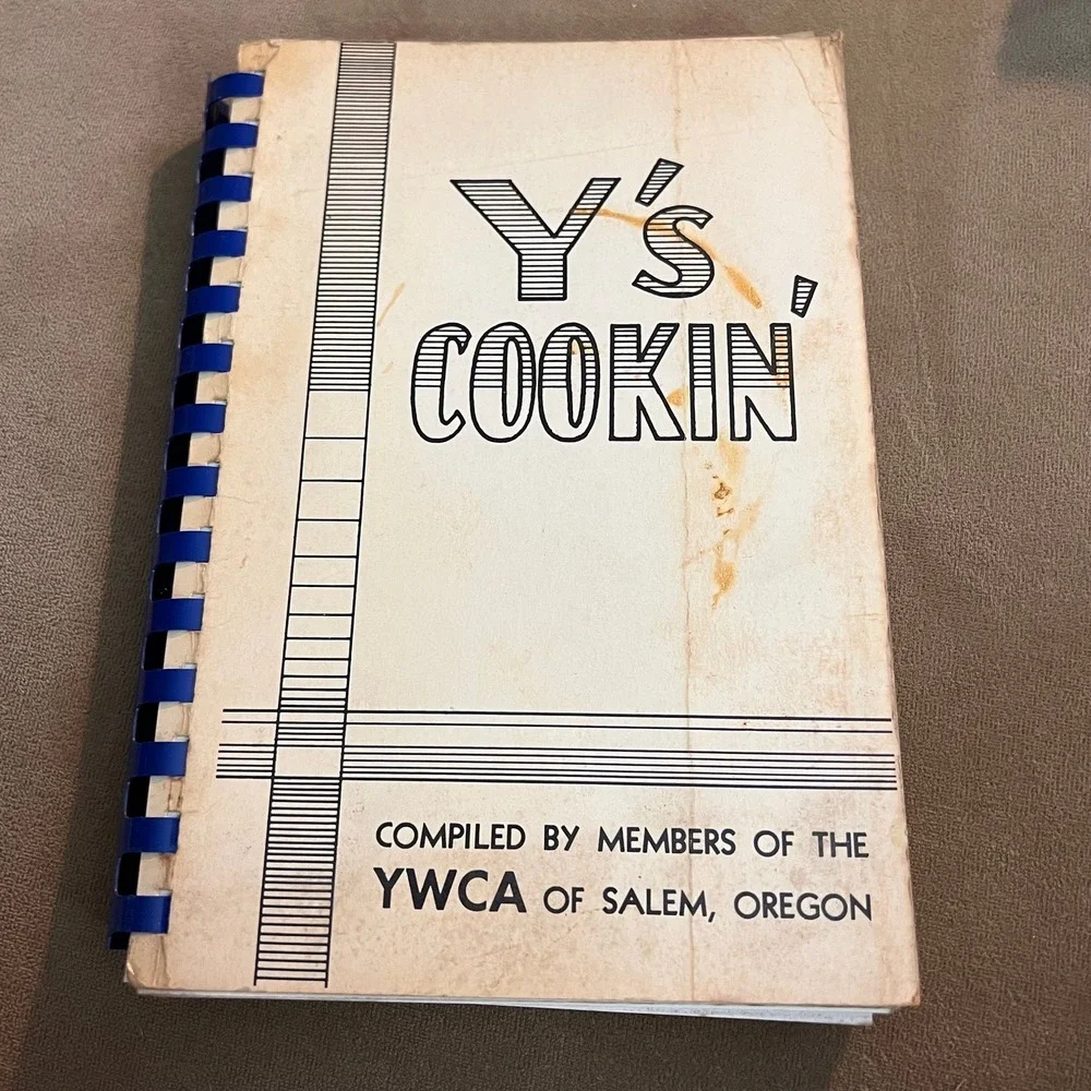 Salem Oregon VTG 1967 YWCA Ys Cookin Cookbook Favorite Recipes Spiral Bound Rare